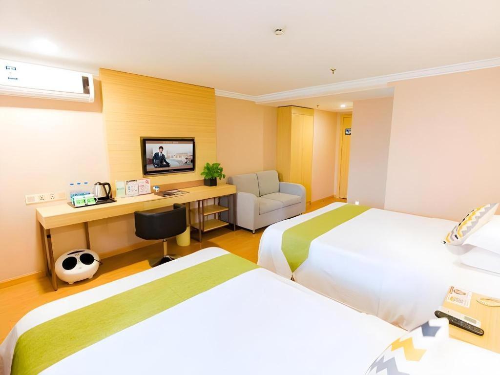 Greentree Inn Shanghai Guangxin Road Tongji Hospital Express Hotel Exterior photo