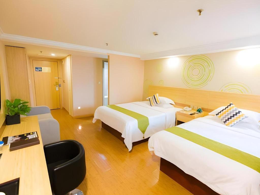 Greentree Inn Shanghai Guangxin Road Tongji Hospital Express Hotel Exterior photo